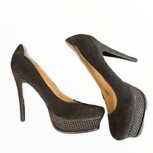 Beautiful Black Guess Platform Heels 👠